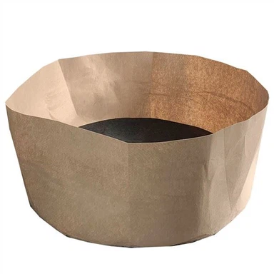 65 gallonos, lélegző szövetből készült faiskolai növénytermesztő táska